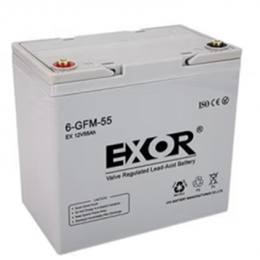 EXOR蓄电池EX55-12/12V55AH